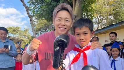 ONE Championship : ทาเครุ เซกาวา บริจาคเงินสร้างโรงเรียนในลาว