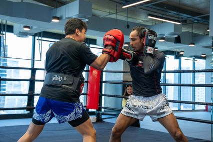 ONE Championship : สามเอ ไก่ย่างห้าดาว ปลื้มคัมแบ็กร่วมงานยิม “อีโวล์ฟ์” เปิดสาขาแรกในไทย