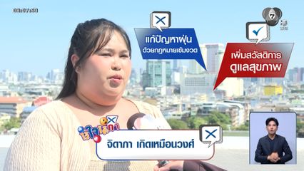 ไว้ใจได้กา : ปัญหาฝุ่น