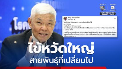 หมอยง เผยไข้หวัดใหญ่กำลังระบาด-สายพันธุ์ที่เปลี่ยนไป