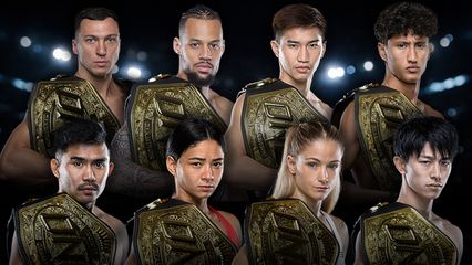 ONE Championship : รวม 8 เจ้าบัลลังก์ ONE มวยไทย ทุกรุ่น รับปี 2569