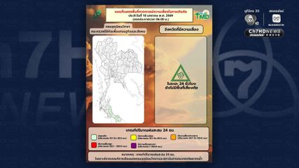 กทม.ปริมณฑล อุณหภูมิต่ำสุด 16-19 องศาเซลเซียส