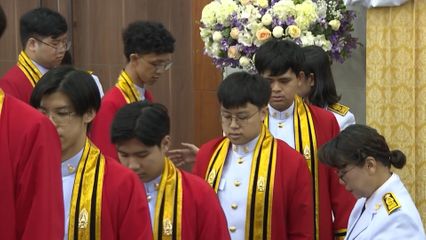 สมเด็จพระกนิษฐาธิราชเจ้า กรมสมเด็จพระเทพรัตนราชสุดา ฯ สยามบรมราชกุมารี เสด็จพระราชดำเนินแทนพระองค์ไปในการพระราชทานปริญญาบัตรแก่ผู้สำเร็จการศึกษาจากสถาบันเทคโนโลยีพระจอมเกล้าเจ้าคุณทหารลาดกระบัง ประจำปีการศึกษา 2567 เป็นวันที่ 2