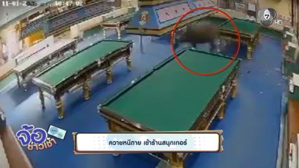 ควายหนีตาย เข้าร้านสนุกเกอร์