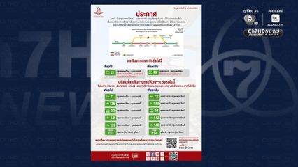 การรถไฟฯ แจ้งปรับเปลี่ยนเส้นทางและงดเดินขบวนรถสายตะวันออกเฉียงเหนือ จำนวน 14 ขบวน หลังเกิดเหตุเครนตกใส่รถไฟ