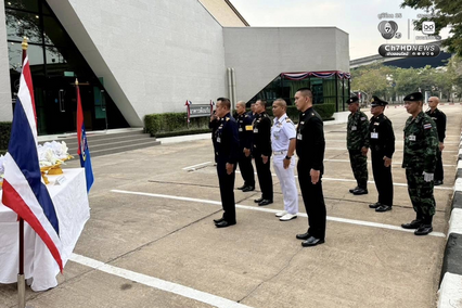 พิธีบรรจุดิน 22 สมรภูมิรบ ชายแดนไทย-กัมพูชา เข้าสู่อนุสรณ์สถานแห่งชาติ