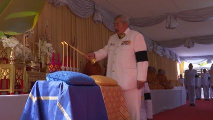 หม่อมเจ้าฑิฆัมพร ยุคล เสด็จแทนพระองค์ไปในการบำเพ็ญพระราชกุศล 50 วัน พระราชทานศพ พลตรี หม่อมเจ้าจุลเจิม ยุคล