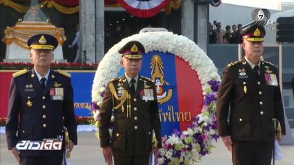เหล่าทัพวางพวงมาลา วันกองทัพไทย