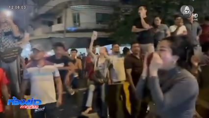 ชาวกัมพูชาประท้วง หลังถูกห้ามขายของบนทางเท้า