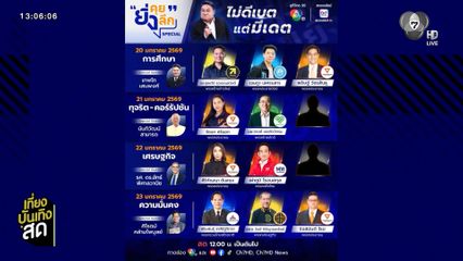 ยิ่งคุยยิ่งลึก SPECIAL ไม่ดีเบต แต่มีเดต คุยเรื่องอนาคตประเทศไทย 4 เรื่อง 4 มุมมอง