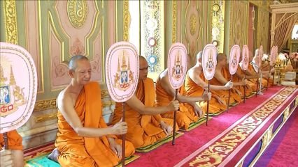 สมเด็จพระอริยวงศาคตญาณ สมเด็จพระสังฆราช สกลมหาสังฆปริณายก ทรงบำเพ็ญพระกุศล เนื่องในอภิลักขิตสมัยคล้ายวันสถาปนาวัดราชบพิธสถิตมหาสีมาราม