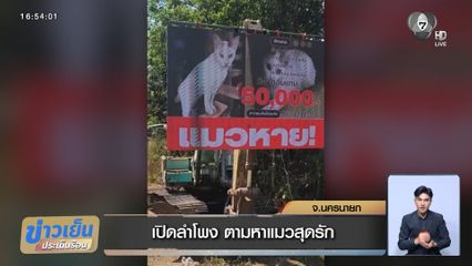 เปิดลำโพง ตามหาแมวสุดรัก