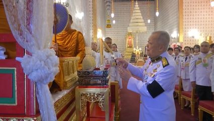 พระราชวงศ์ และองคมนตรี เป็นประธานในการบำเพ็ญพระราชกุศลถวายพระบรมศพ สมเด็จพระนางเจ้าสิริกิติ์ พระบรมราชินีนาถ พระบรมราชชนนีพันปีหลวง