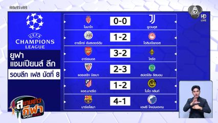5 สโมสรลีกผู้ดี ลิ่วรอบ 16 ทีม หลังจบนัดสุดท้าย ศึกยูฟา แชมเปียนส์ ลีก รอบลีก เฟส