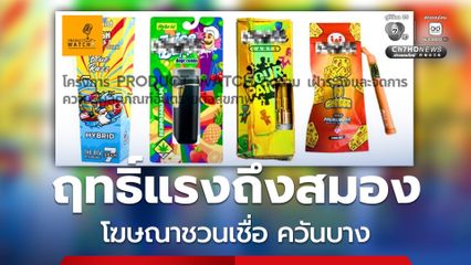 แพร่ระบาดอย่างรวดเร็ว พอดกัญชาฤทธิ์แรงถึงสมอง