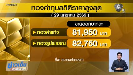 ร้านทองแทบแตก ทองพุ่งแรงเกินต้าน