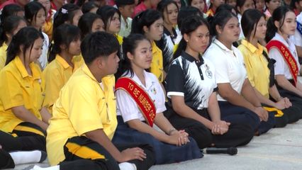 ทูลกระหม่อมหญิงอุบลรัตนราชกัญญา สิริวัฒนาพรรณวดี ทรงติดตามการดำเนินโครงการ TO BE NUMBER ONE ที่จังหวัดระนอง