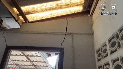 ชาวบ้านสุดทนรถบรรทุกวิ่งผ่านเสียงดังรบกวน ทำบ้านร้าว สร้างความเดือดร้อน ต้องกินยานอนหลับทุกวัน