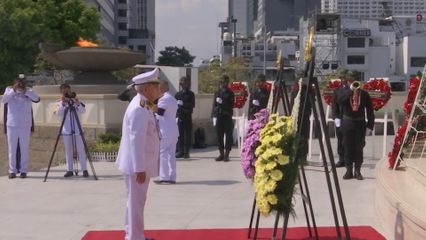 ประธานองคมนตรี เป็นผู้แทนพระองค์ไปวางพวงมาลา เนื่องในวันทหารผ่านศึก ประจำปี 2569