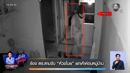 ร้อง ตร.ตามจับ หัวขโมย ยกเค้าค่อนหมู่บ้าน