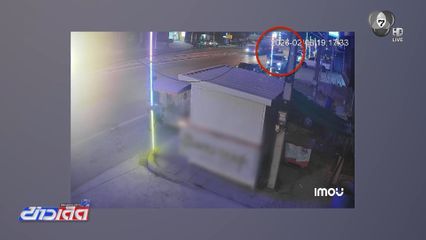 รถบรรทุกทับหนุ่มขี่รถจักรยานยนต์ คนซ้อนรอด