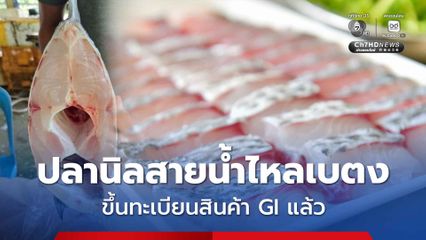 “ปลานิลสายน้ำไหลเบตง” จ.ยะลา ขึ้นทะเบียนสินค้า GI แล้ว