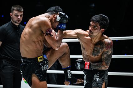 ONE ลุมพินี : นักรบ แฟร์เท็กซ์ ซัดเดือด พันฤทธิ์ ลูกเจ้าแม่สายวารี ชิงชัยกู้ศรัทธาในศึก ONE ลุมพินี 143