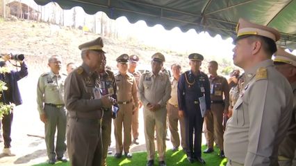 องคมนตรี ติดตามและขับเคลื่อนโครงการอันเนื่องมาจากพระราชดำริ ที่จังหวัดราชบุรี