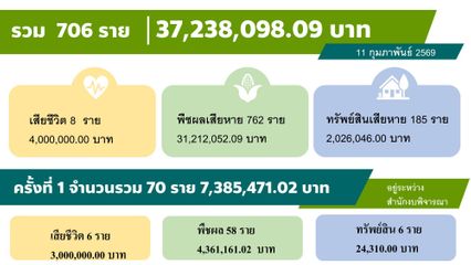 สีดอหูพับล้ม เป็นเหตุสุดวิสัยจากความเครียดสะสมของช้าง
