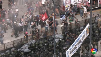 อาร์เจนตินาประท้วงเดือด คัดค้านร่าง กม.ปฏิรูปแรงงาน