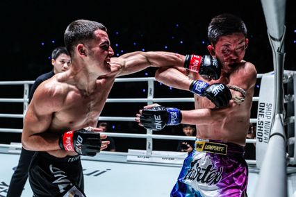 ONE ลุมพินี : ปานเผด็จ เอ็นเอฟ.ลูกสวน โชว์สดอัด อภิวัฒน์ ส.สมนึก ศึก ONE ลุมพินี 142