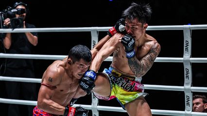 ONE ลุมพินี : ปานเผด็จ เอ็นเอฟ.ลูกสวน โชว์สดอัด อภิวัฒน์ ส.สมนึก ศึก ONE ลุมพินี 142