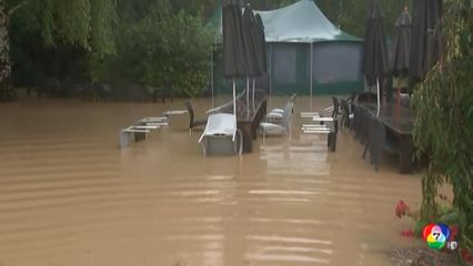 พายุฝนเคลื่อนตัวพัดกระหน่ำเกาะใต้ นิวซีแลนด์