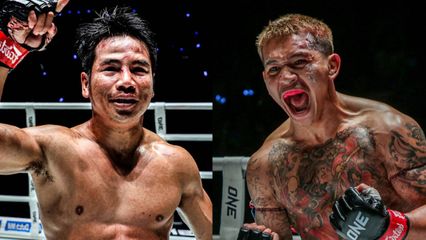 ONE ลุมพินี : ยอดเหล็กเพชร อ.อัจฉริยะ ท้าชนของแรง กิ่งซางเล็ก ว.คำชำนาญ ศึก ONE ลุมพินี 147