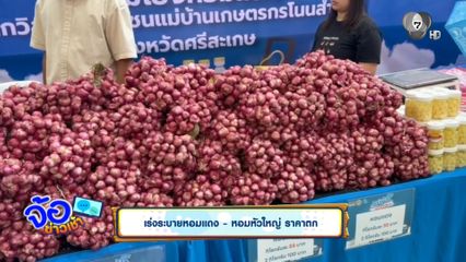 เร่งระบายหอมแดง-หอมหัวใหญ่ ราคาตก