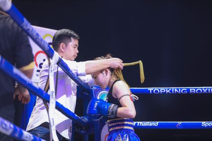 ONE ลุมพินี : กะทิ ม.ราชภัฏโคราช สาวแกร่งแชมป์ประเทศไทย พร้อมเปิดตัวศึก ONE ลุมพินี 144