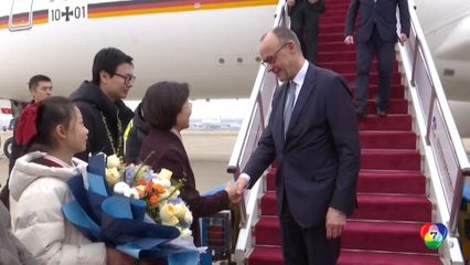 นายกรัฐมนตรีเยอรมนีเยี่ยมชมพระราชวังต้องห้าม ของจีน