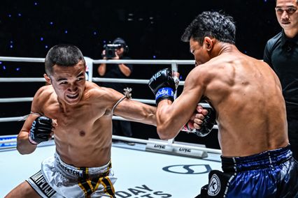 ONE ลุมพินี : วัชรพล เหล่าโชคเจริญ เปิดศึก ไม้ซางคำ ส.ยิ่งเจริญการช่าง ศึก ONE ลุมพินี 145