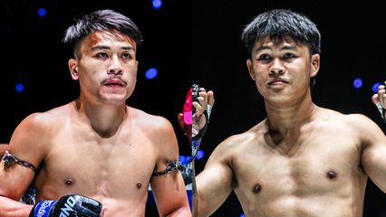 ONE ลุมพินี : จ้าวเสือใหญ่ ม.กรุงเทพธนบุรี หวนบู๊ฟลายเวตชนแกร่ง ป้อมเพชร ป๋องสุพรรณ พีเค. ศึก ONE ลุมพินี 147