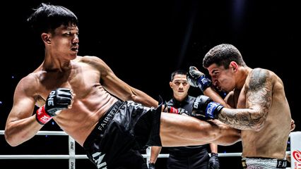 ONE ลุมพินี : ก้องไกล ส.สมหมาย กระทุ้งเข่าปิดบัญชี คว้าชัย 3 ไฟต์ติดครั้งแรก