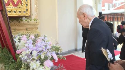 สมเด็จพระกนิษฐาธิราชเจ้า กรมสมเด็จพระเทพรัตนราชสุดา ฯ สยามบรมราชกุมารี เสด็จพระราชดำเนินไปในการพระราชทานเพลิงศพ หม่อมราชวงศ์อัจฉรียา คงสิริ