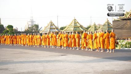 “พระสิ้นคิด” หนุนการจริญสติเพื่อสันติภาพ มาฆบูชามหากุศลคนแห่ร่วมบุญล้นหลาม
