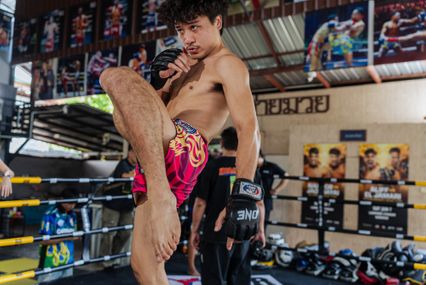 ONE ลุมพินี : จ้าวเสือใหญ่ ม.กรุงเทพธนบุรี ฟิตเต็มร้อย ขอคืนฟอร์มโหดทุบ ป้อมเพชร ป๋องสุพรรณ พีเค. ศึกใหญ่ ONE ลุมพินี 147