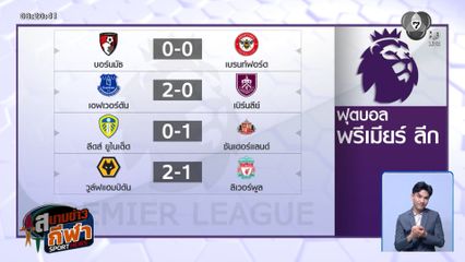 ลิเวอร์พูล บ๊วยติดคอ หลังบุกพ่าย วูล์ฟแฮมป์ตันฯ 1-2 ศึกพรีเมียร์ลีก