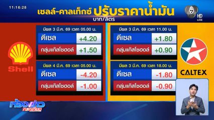 เชลล์-คาลเท็กซ์ ปรับราคาน้ำมันลง