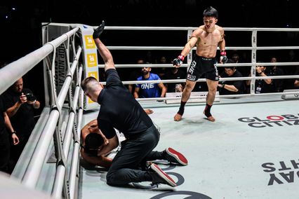 ONE ลุมพินี : วรพล ลูกเจ้าพ่อโรงต้ม ปิดเกมไว อาร์ตูร์ บรอสซิเยร์ ยกแรก ศึก ONE ลุมพินี 145