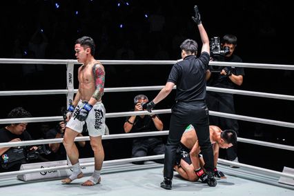 ONE ลุมพินี : วรพล ลูกเจ้าพ่อโรงต้ม ปิดเกมไว อาร์ตูร์ บรอสซิเยร์ ยกแรก ศึก ONE ลุมพินี 145