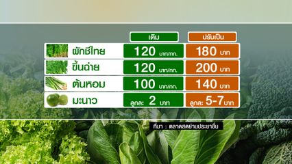 ผักแพง แซงแดดหน้าร้อน
