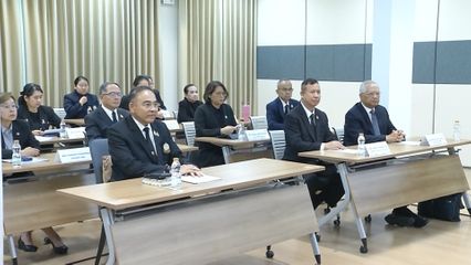 องคมนตรี กล่าวเปิดกิจกรรมคู่ขนาน และปาฐกถาพิเศษในการประชุมคณะกรรมาธิการยาเสพติด สมัยที่ 69 ผ่านระบบออนไลน์