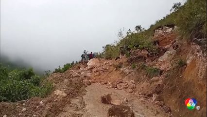 คนงาน 2 คน รอดตายจากเหตุดินถล่มในเปรู